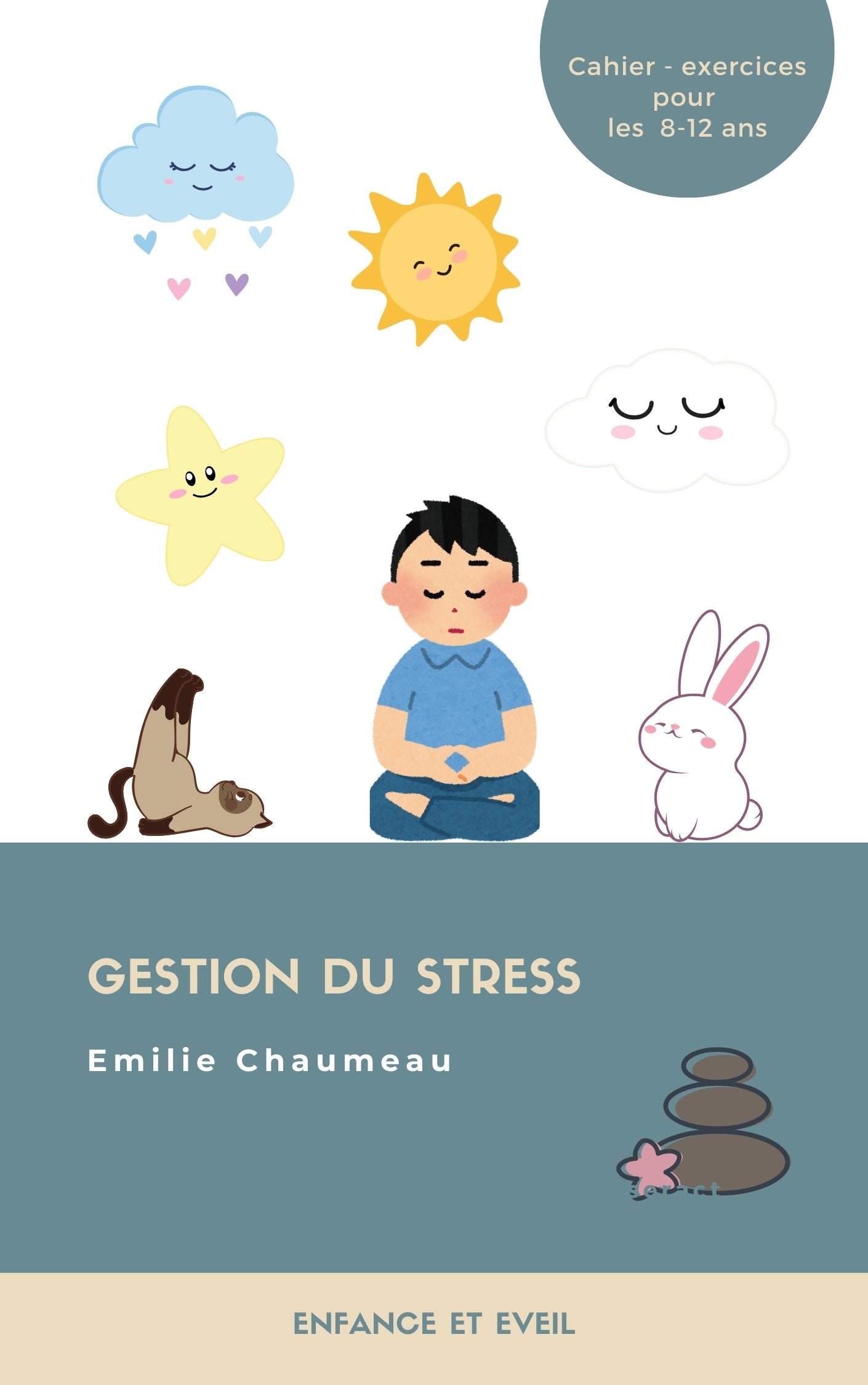 Gestion du Stress - E. Book Cahier Exercices 8-12 ans